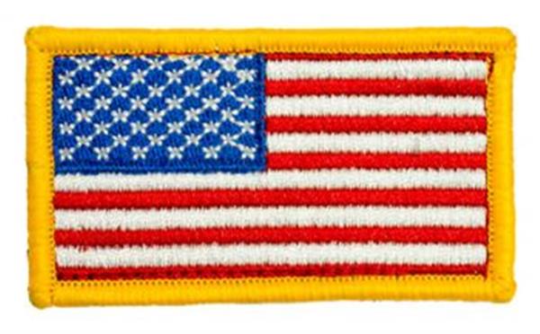 Kids American Flag Patch Forward - Full Color
