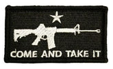 Kids Come and Take It Patch - BLACK