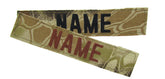 Kryptek Highlander Name Tape with Hook Fastener - Fabric Material