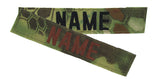 Kryptek Mandrake Name Tape with Hook Fastener - Fabric Material