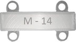U.S. Army Qualification Bars for Marksmanship Qualification Badges - Shiny (Non-Subdued)