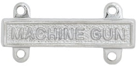 U.S. Army Qualification Bar - Machine Gun
