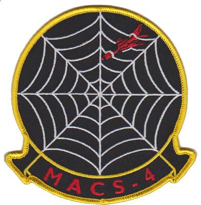 MACS-4 USMC Patch - Marine Air Control Squadron