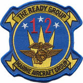 MAG-12 Marine Aircraft Group USMC Patch - The Ready Group