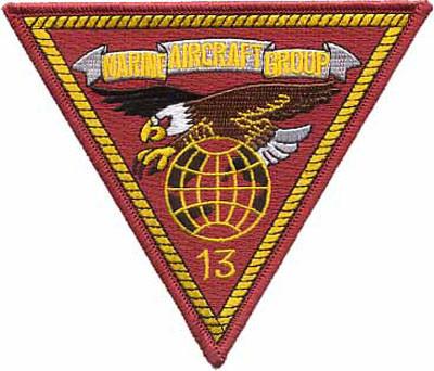 MAG-13 MCCUU Air Wing USMC Patch - Marine Aircraft Group