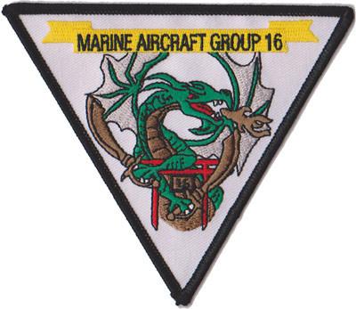 MAG-16 USMC Patch - Dragon Patch - Marine Aircraft Group