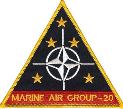 MAG-20 USMC Air Wing USMC Patch - Marine Aircraft Group