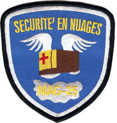 MAG-25 USMC Patch - Securite En Nuages