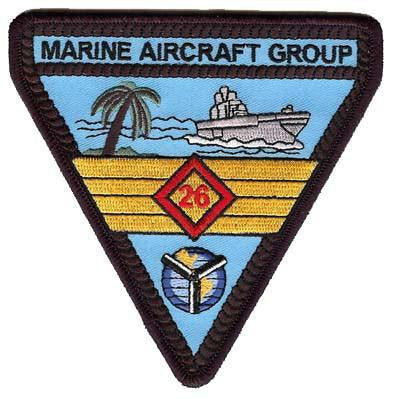 MAG-26 #2 MCCUU Air Wing USMC Patch - Marine Aircraft Group