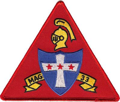 MAG-33 USMC Patch - Marine Aircraft Group