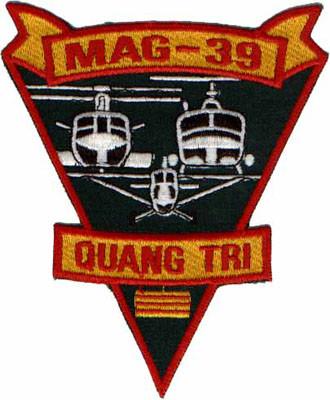 MAG-39 QUANG TRI MCCUU Air Wing USMC Patch - Marine Aircraft Group