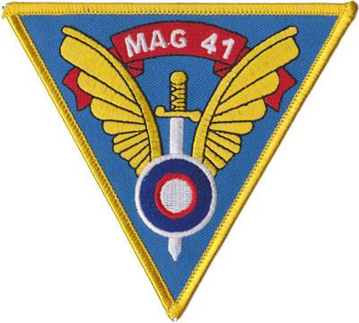 MAG-41 MCCUU Air Wing USMC Patch - Marine Aircraft Group