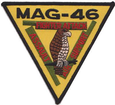 MAG-46 USMC Patch - Fighter Attack Assault Air Support