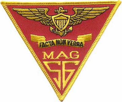 MAG-56 USMC Patch - Facta Non Verba