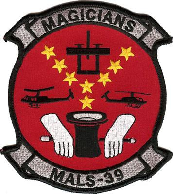 MALS-39 USMC Patch - MAGICIANS