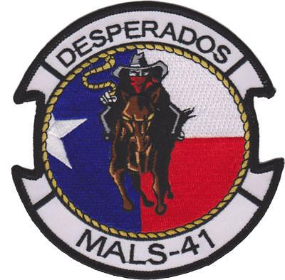 MALS-41 USMC Patch - DESPERADOS