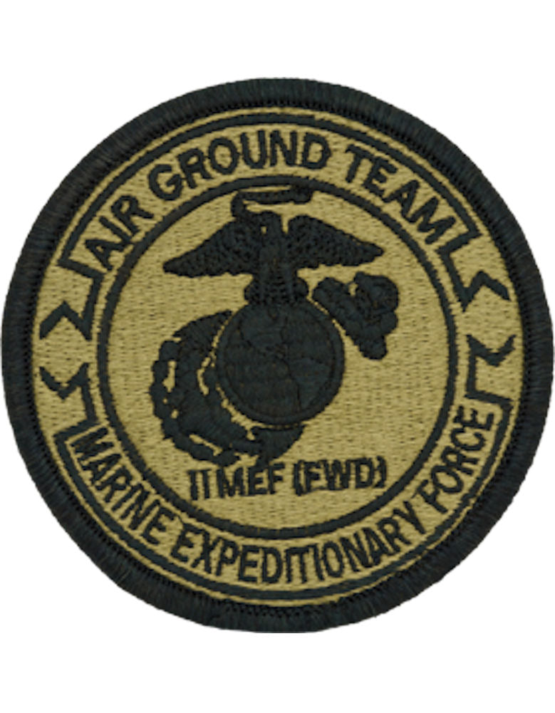 1st MEF Marine Expeditionary Force FWD OCP Patch - Air Ground Team is military spec with for the Multicam, OCP Operational Camouflage Pattern.