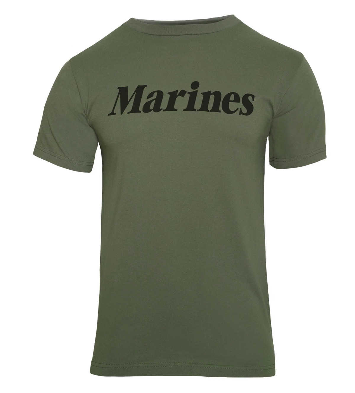 Rothco Olive Drab Military PT Shirt - MARINES