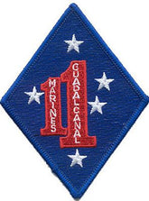 1st Marine Regiment USMC Patch - Guadalcanal