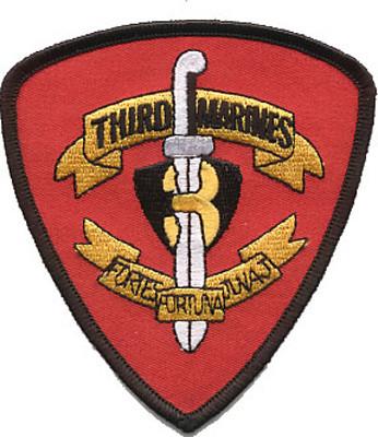 3rd Marine Regiment USMC Patch