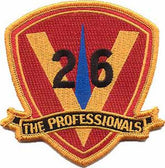 26th Marine Regiment USMC Patch - The Professionals