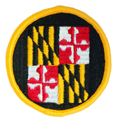 Maryland National Guard Patch - Full Color Dress