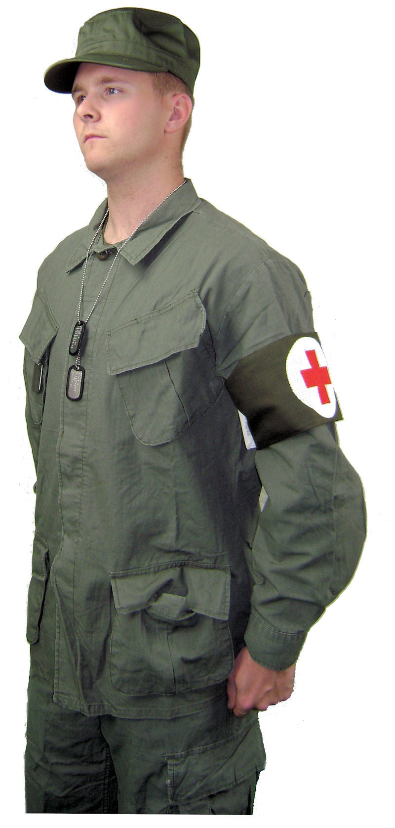 M.A.S.H. Style Medic Halloween Costume - Men and Women