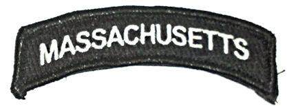 State Tab Patches - Massachusetts