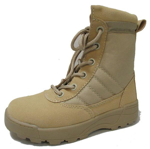 childrens tan boots