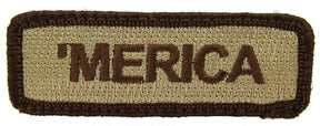 'MERICA Morale Patch - Various Colors