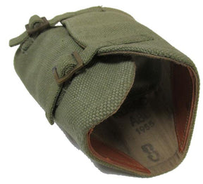 Vintage Belgian Army Gaiters PAIR - Heavy Duty Canvas