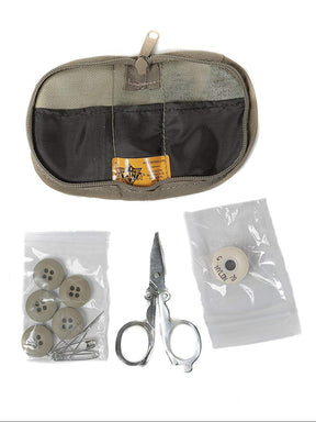 Raine Military Sewing Kit with Scissors - Travel Sewing Kit