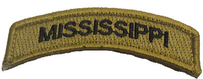 State Tab Patches - Mississippi
