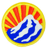Montana National Guard Patch - Full Color Dress