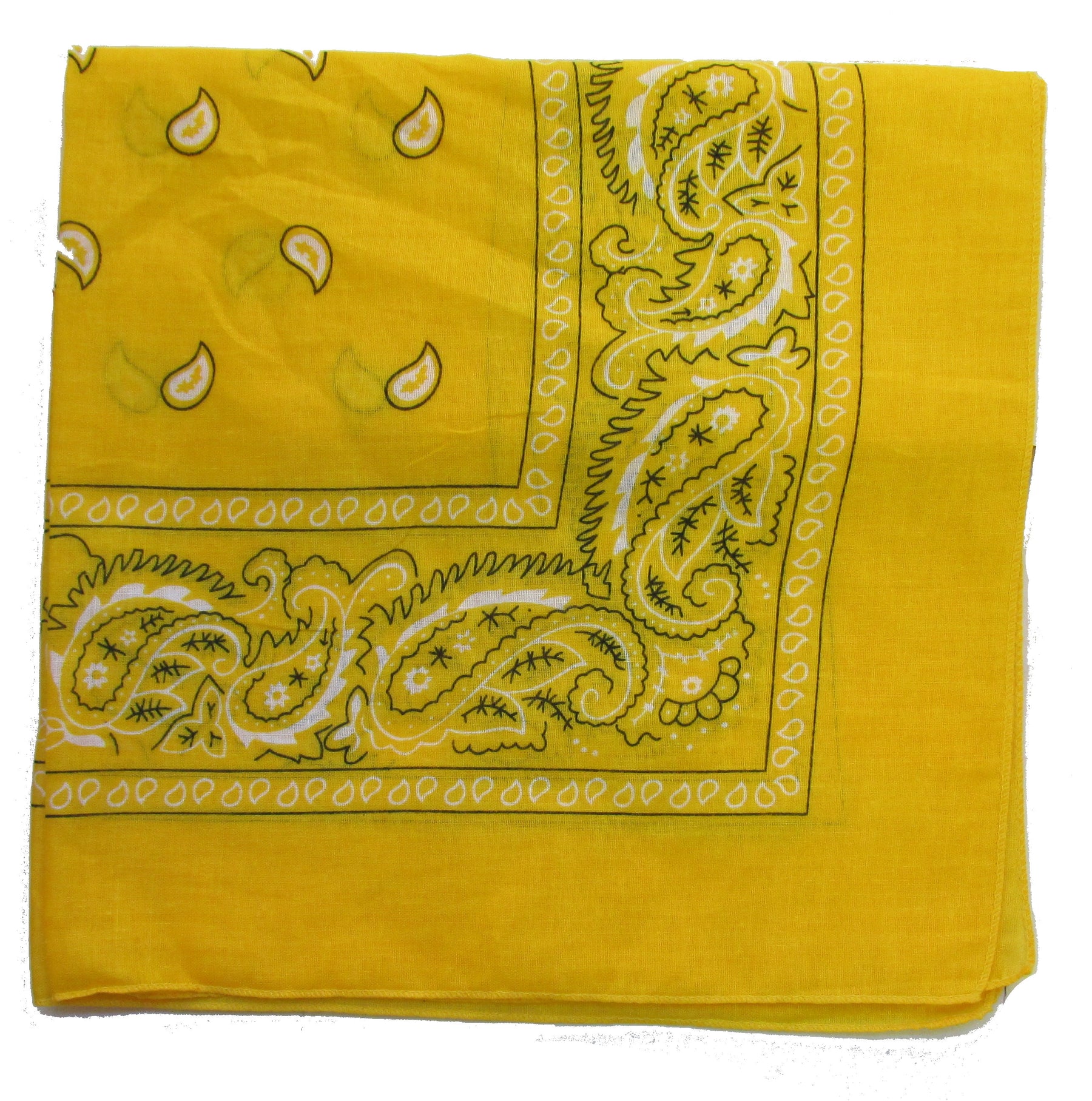 Yellow Camo Bandanas & Handkerchiefs