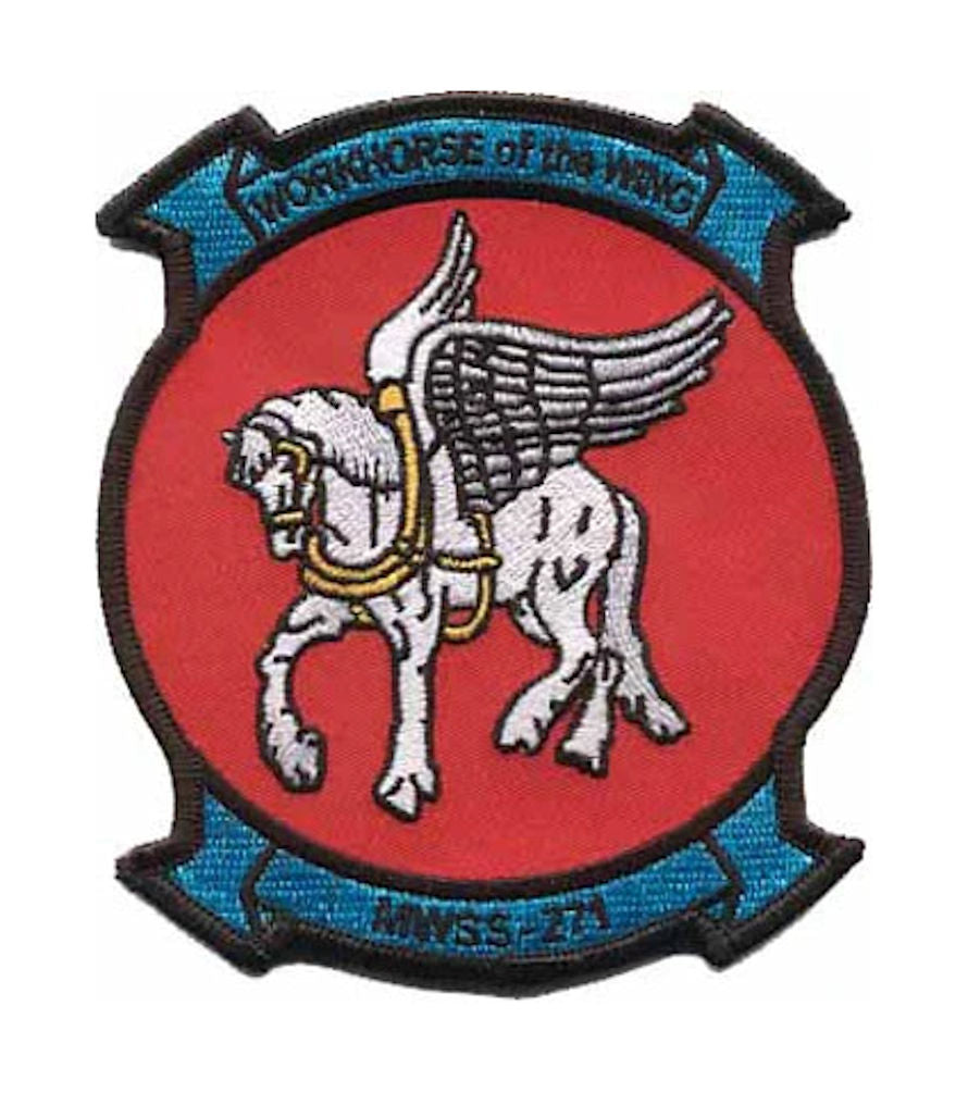 MWSS-271 Workhorse of the Wing USMC Patch