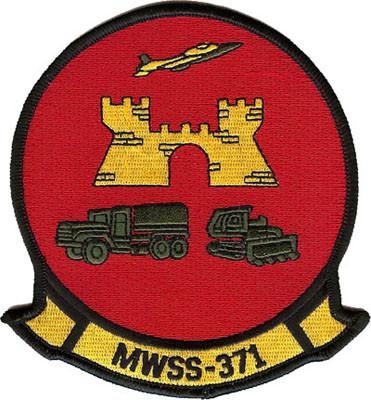 MWSS 371 USMC Patch - MCCUU Air Wing Patch