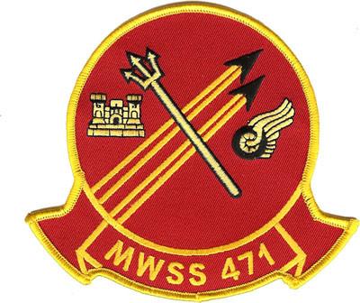 MWSS 471 USMC Patch - MCCUU Air Wing Patch