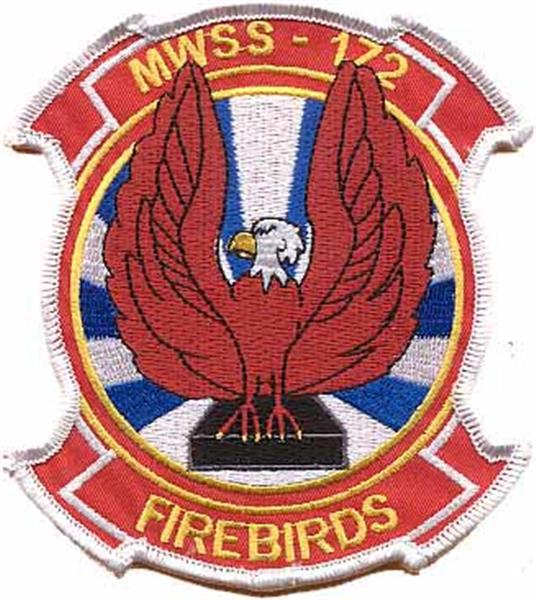 MWSS-172 Firebirds Air Wing USMC Patch