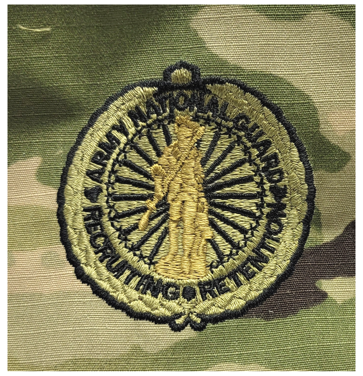 National Guard Recruiter OCP Qualification Badge