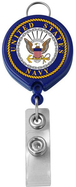 U.S. Navy Retractable Badge Holder