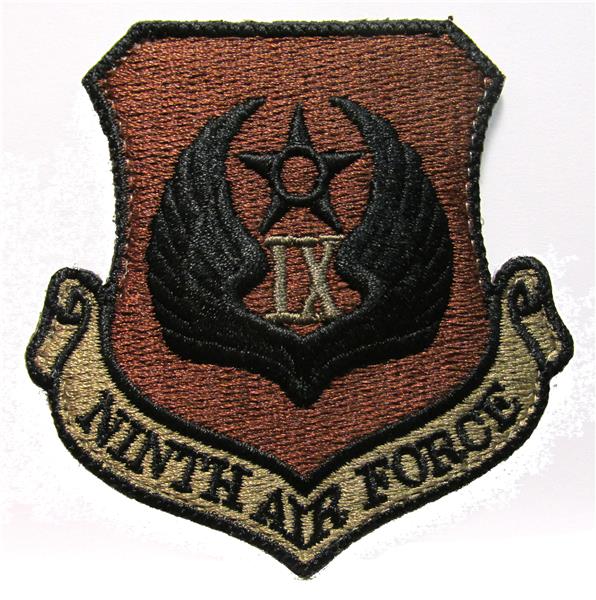Ninth Air Force OCP Patch - Spice Brown