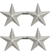 U.S. Army Gold Metal Pin On Rank - Pair