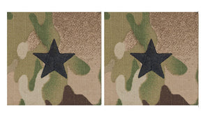 Sew-On U.S. Army OCP Rank Insignia - PATROL CAP (Pair)