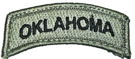State Tab Patches - Oklahoma
