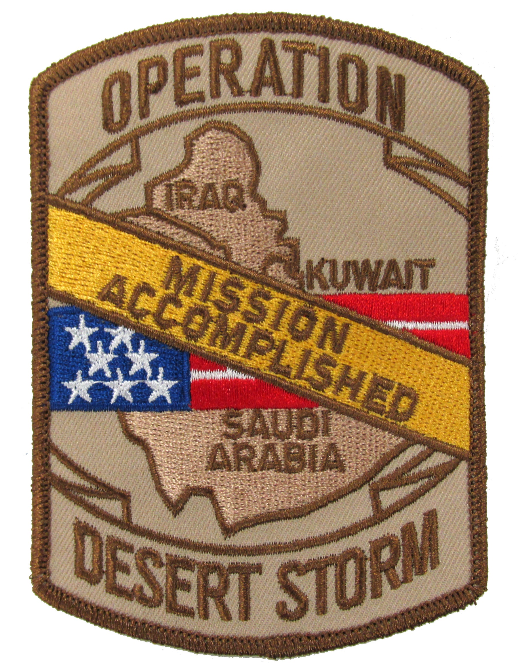 Missioned Accomplished - Operation Desert Storm Patch