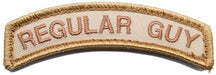 Regular Guy Tab Patch with Hook Fastener