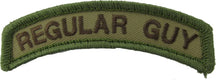 Regular Guy Tab Patch with Hook Fastener