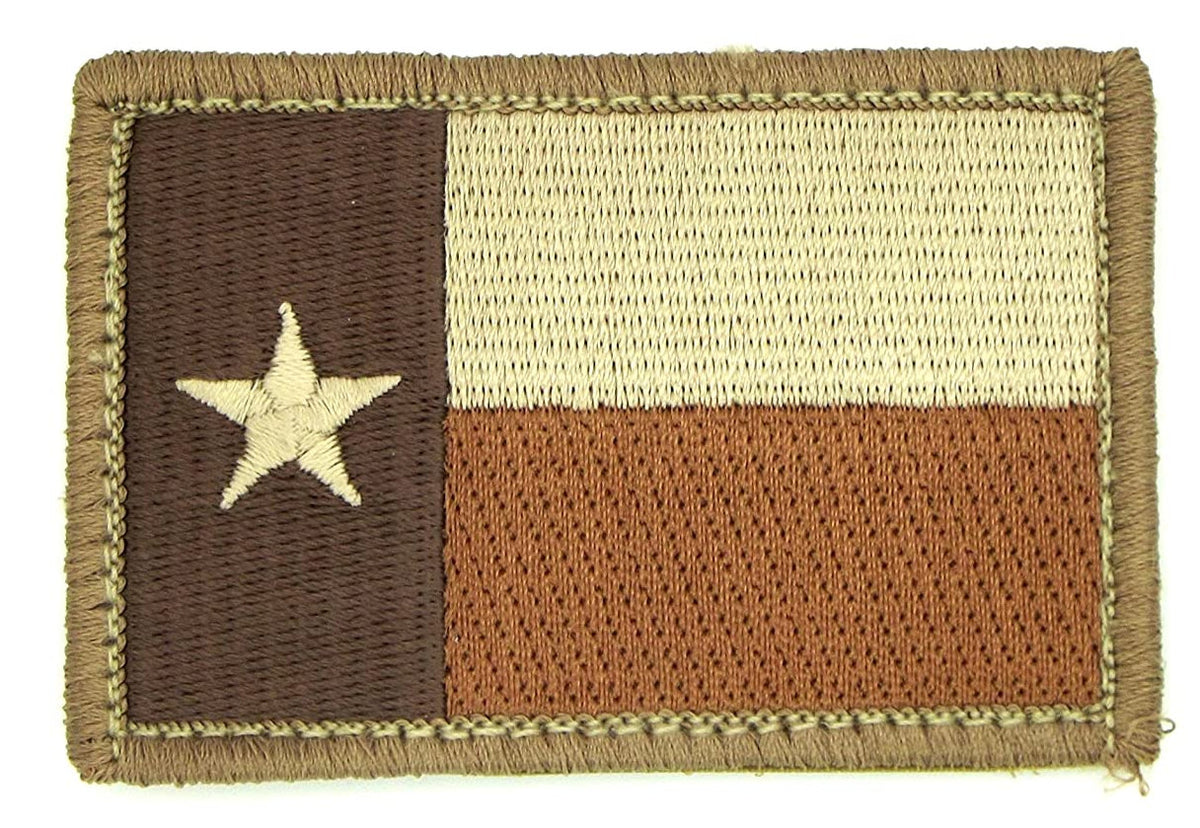 Texas Flag Patch with Hook Fastener
