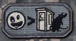 CLEARANCE - Crazier Than Morale Patch - Mil-Spec Monkey